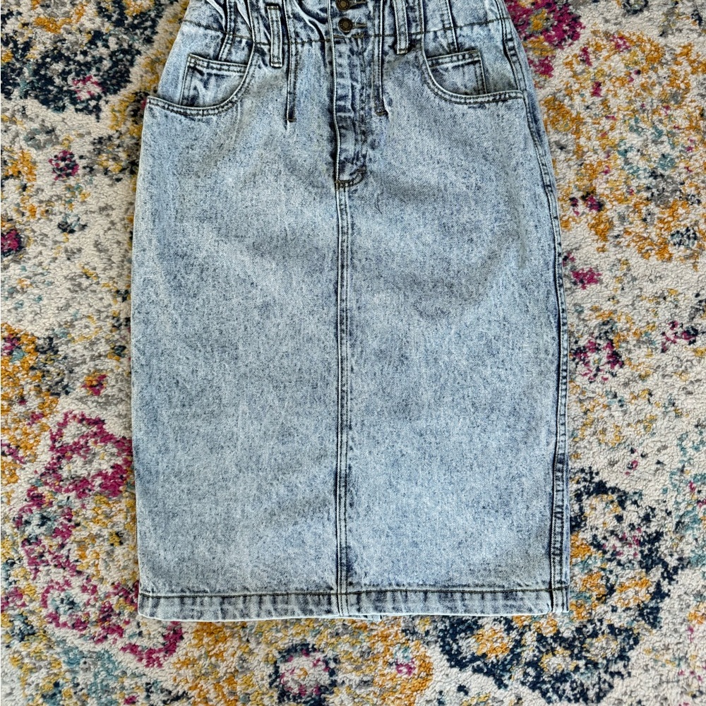 Vintage Bluemarine denim skirt. Size S
